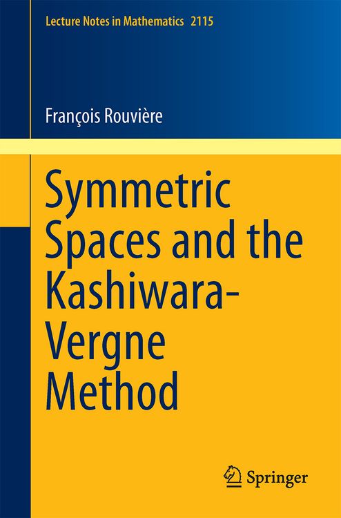 Produktbild: Symmetric Spaces and the Kashiwara-Vergne Method