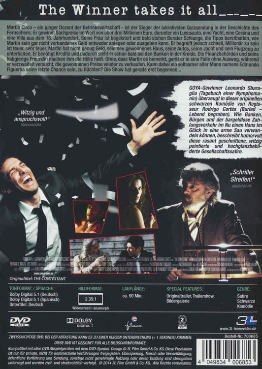 Produktbild: The Winner Takes It All - Der Fluch des Geldes