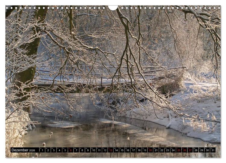 Produktbild: Brandenburg'sche Impressionen (Wandkalender 2026 DIN A3 quer), CALVENDO Monatskalender