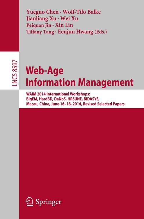Produktbild: Web-Age Information Management