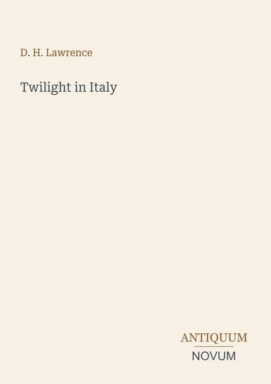 Produktbild: Twilight in Italy