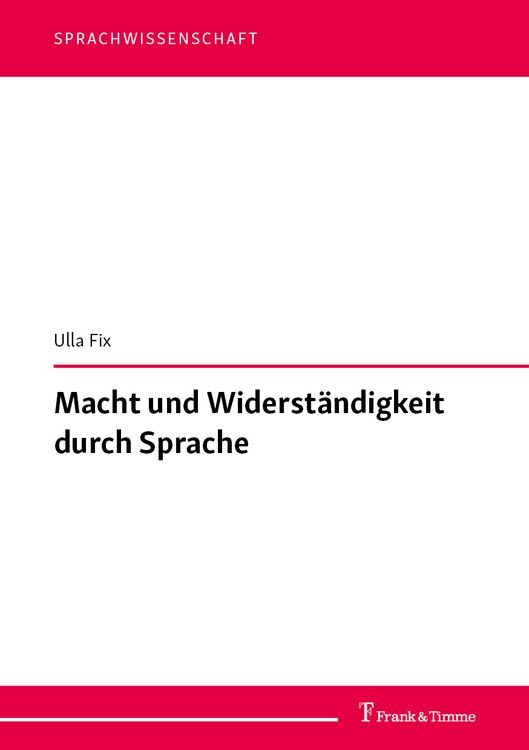 Produktbild: Macht und Widerst&auml;ndigkeit durch Sprache