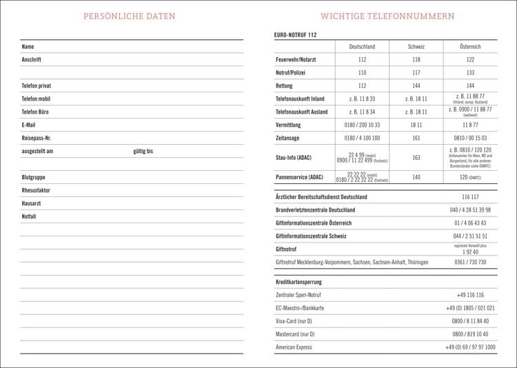 Produktbild: Tages-Kalenderbuch A6, schwarz 2027