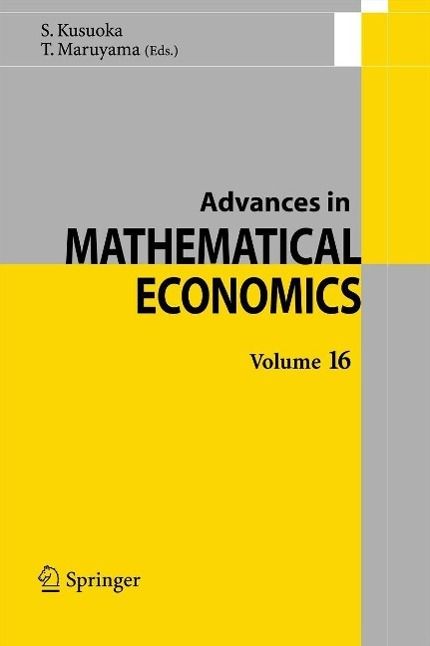Produktbild: Advances in Mathematical Economics Volume 16