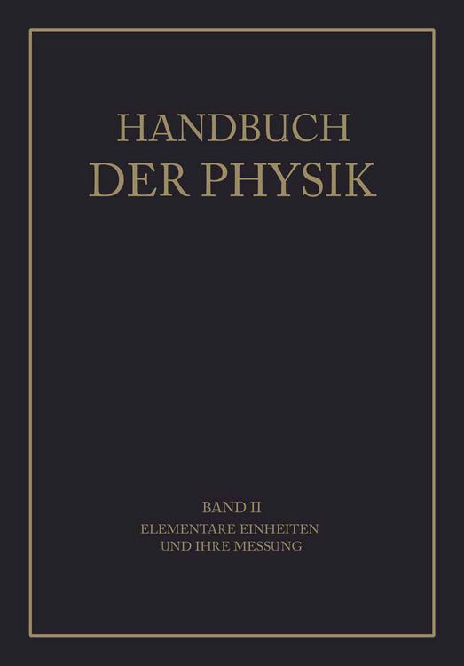 Produktbild: Elementare Einheiten und Ihre Messung