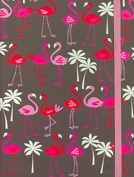 Produktbild: Pink Flamingos Mid-Size Journal
