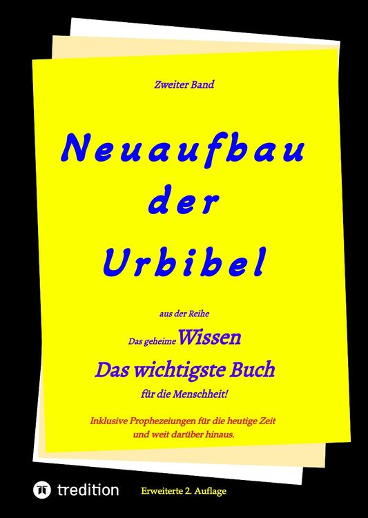 Produktbild: 2. Auflage 2. Band von Neuaufbau der Urbibel