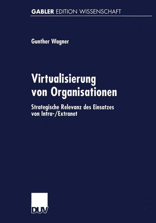 Produktbild: Virtualisierung von Organisationen