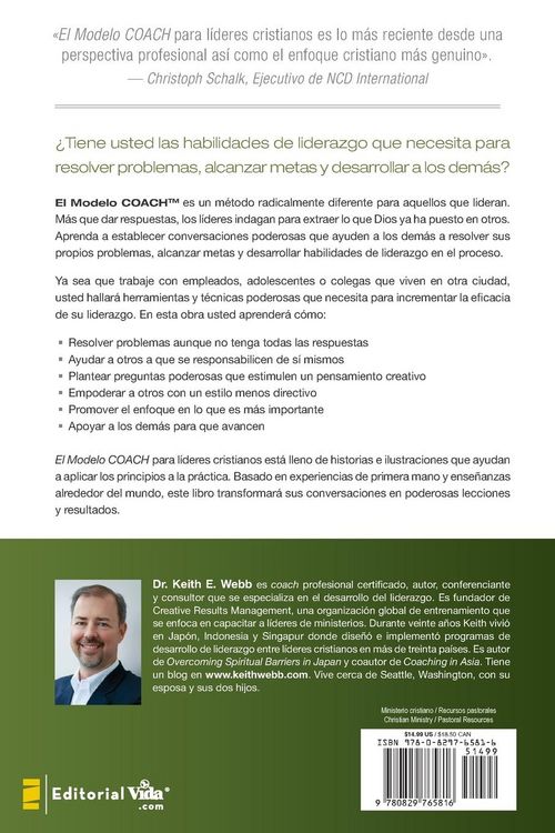 Produktbild: El Modelo Coach Para Lideres Cristianos