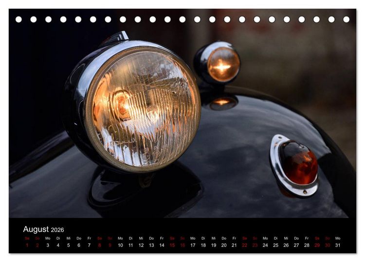 Produktbild: Citro&euml;n 11CV Traction Avant (Tischkalender 2026 DIN A5 quer), CALVENDO Monatskalender