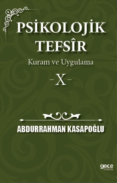Produktbild: Psikolojik Tefsir Kuram ve Uygulama 10