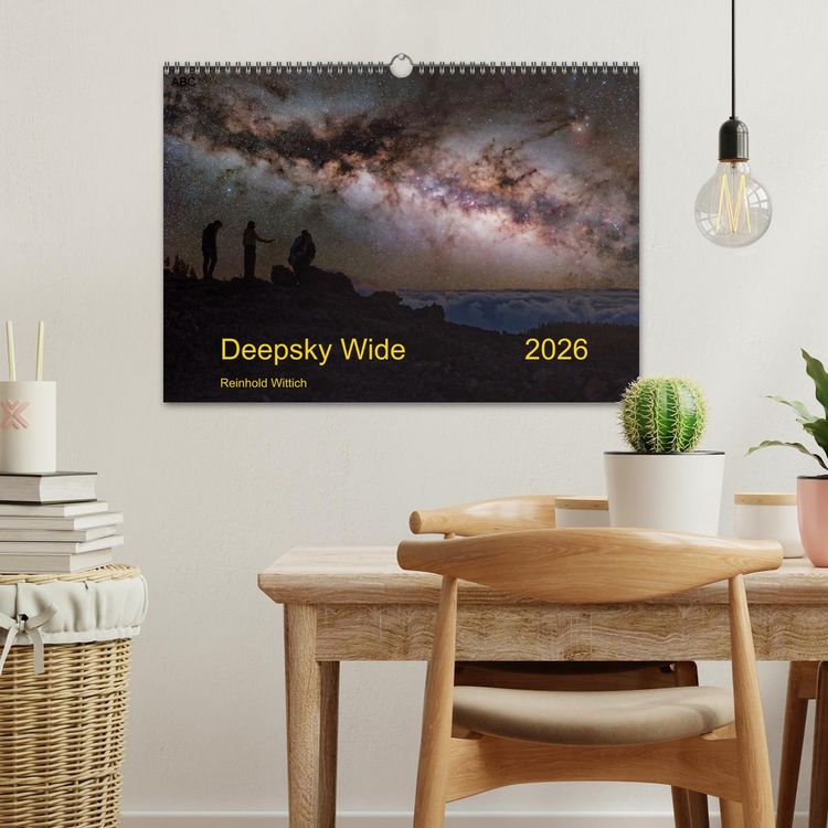Produktbild: Deepsky Wide (Wandkalender 2026 DIN A3 quer), CALVENDO Monatskalender