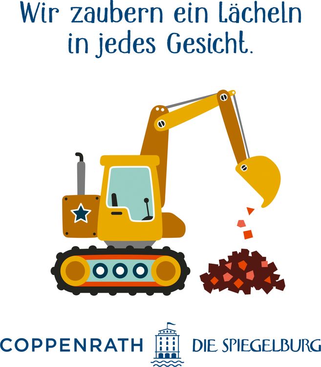 Produktbild: L&ouml;ffel 2er-Set Bagger Ed.2 - Wenn ich mal gro&szlig; bin