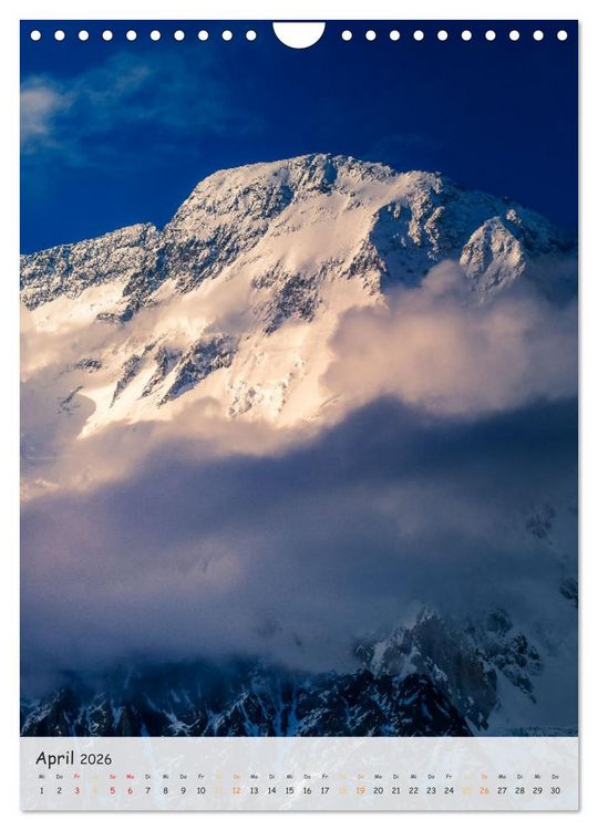 Produktbild: Bergriesen des Karakorum (Wandkalender 2026 DIN A4 hoch), CALVENDO Monatskalender