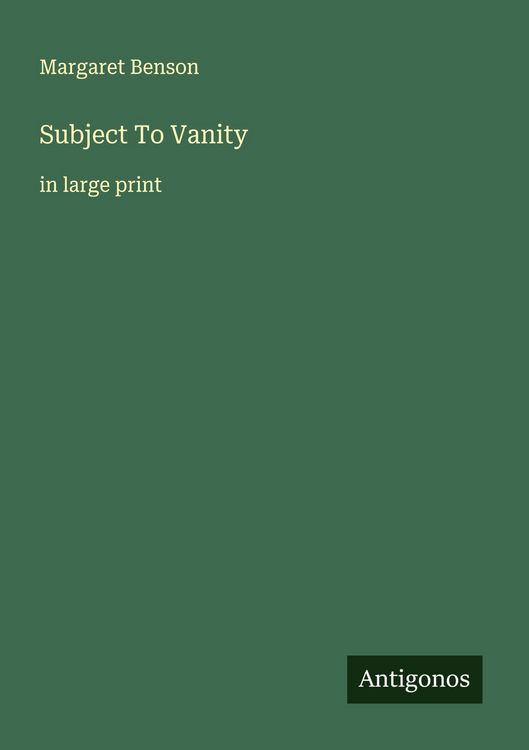 Produktbild: Subject To Vanity