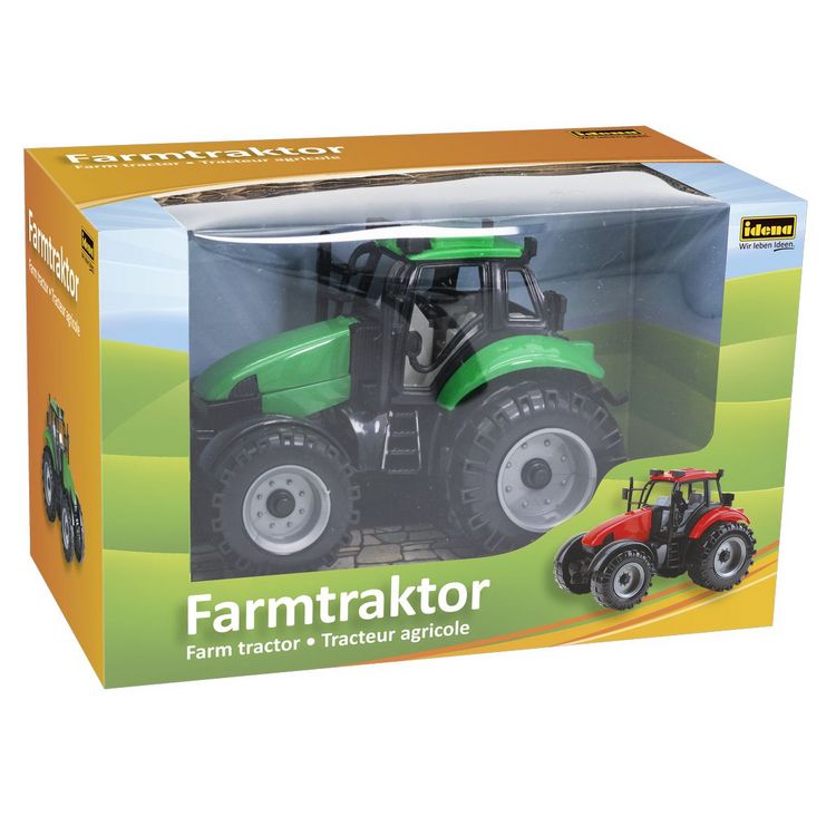 Produktbild: Idena Traktor rot gr&uuml;n sortiert