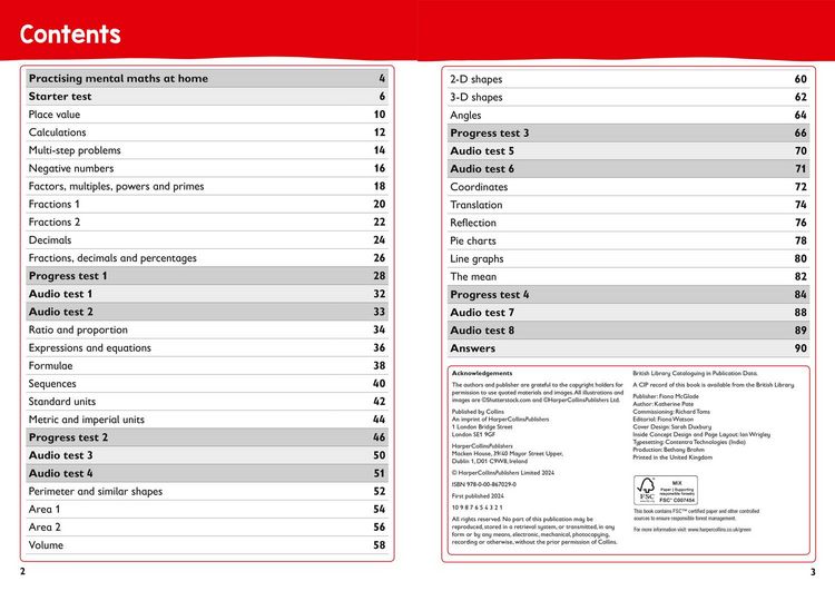 Produktbild: YR 6 MENTAL MATHS_KS2 SATS PRA