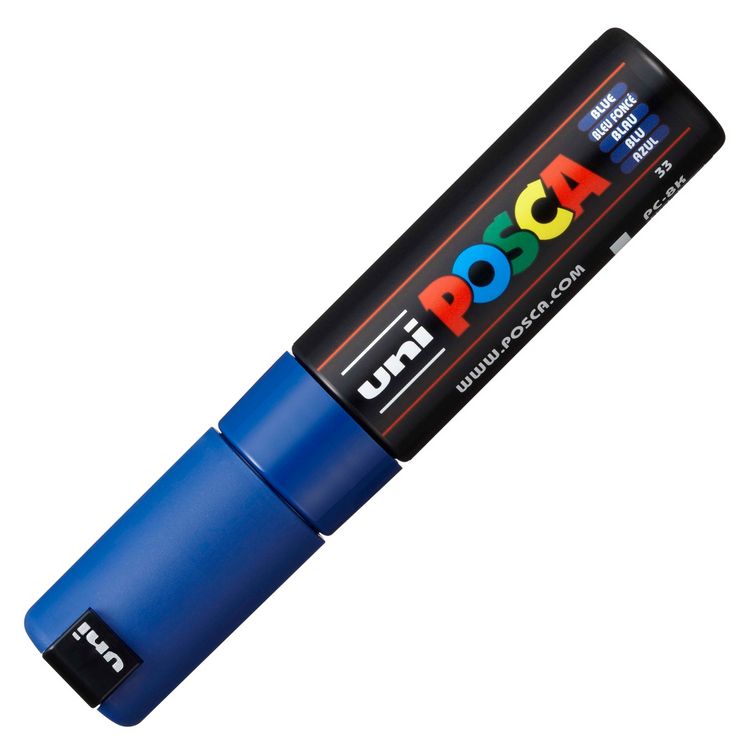 Produktbild: Faber-Castell uni POSCA Acrylmarker PC-8K 8mm blau