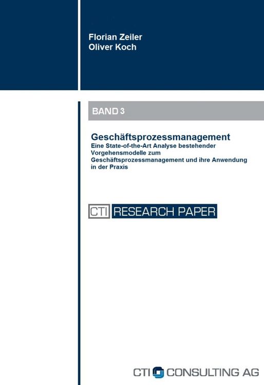 Produktbild: Gesch&auml;ftsprozessmanagement