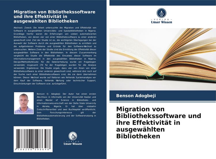 Produktbild: Migration von Bibliothekssoftware und ihre Effektivit&auml;t in ausgew&auml;hlten Bibliotheken