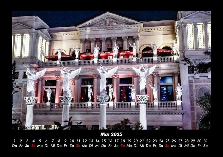 Produktbild: Las Vegas 2025 Fotokalender DIN A3