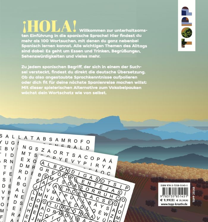 Produktbild: Wortsuche Spanisch &ndash; Spielend leicht Sprache lernen