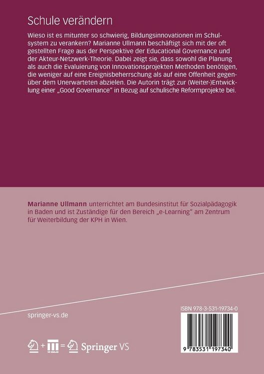 Produktbild: Schule ver&auml;ndern