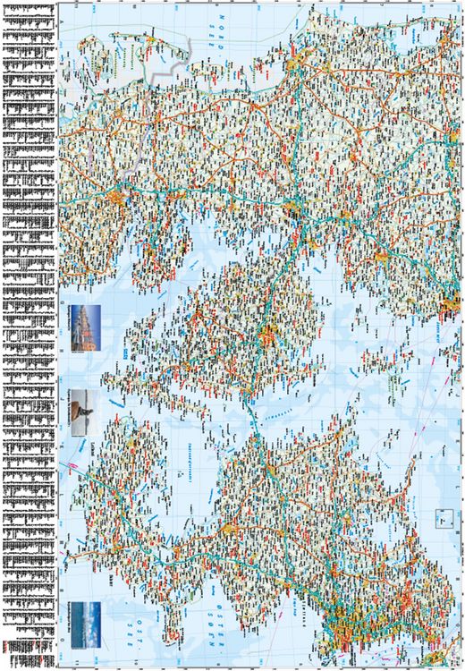 Produktbild: Reise Know-How Landkarte D&auml;nemark / Denmark (1:300.000)