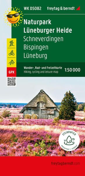 Produktbild: Naturpark L&uuml;neburger Heide, Wander-, Rad- und Freizeitkarte