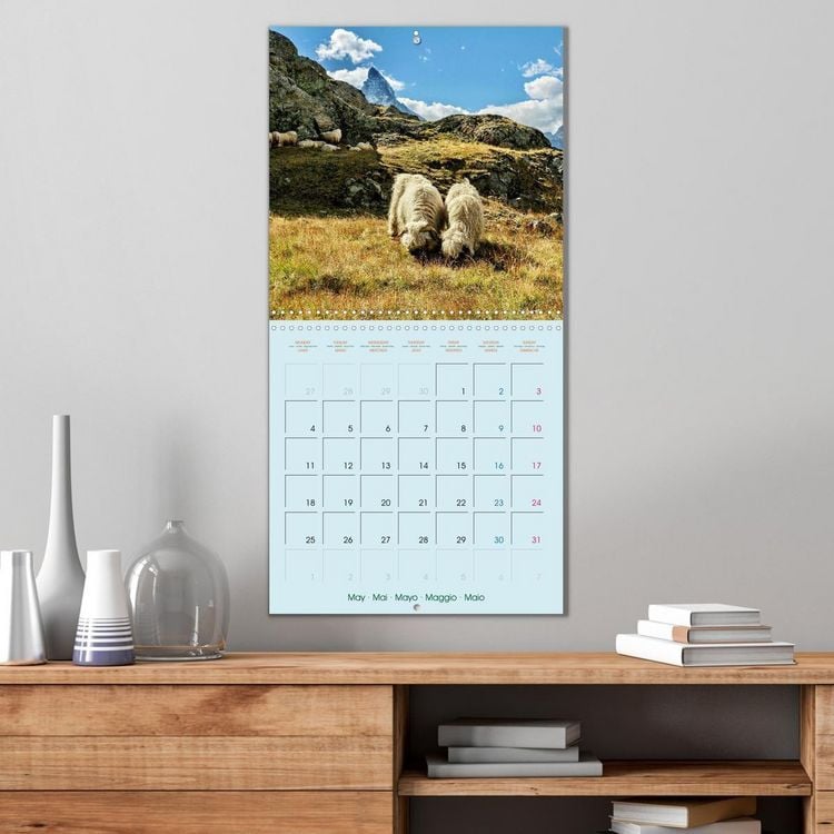 Produktbild: Discover Zermatt - Matterhorn - Switzerland (Wall Calendar 2026 12 &times; 12 Inch) CALVENDO 12 Month Wall Calendar