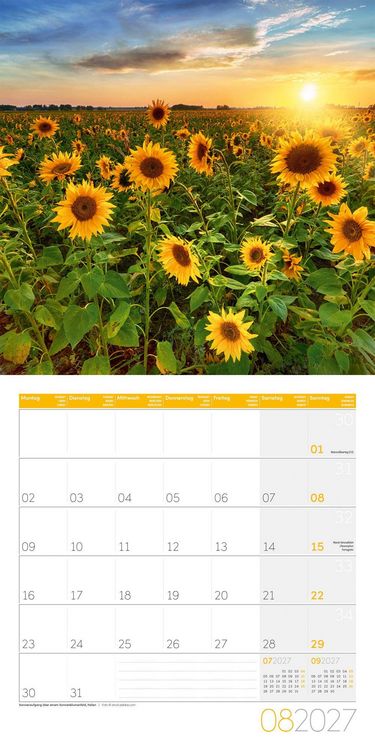 Produktbild: Magie des Lichts Kalender 2027 - 30x30 - Art12