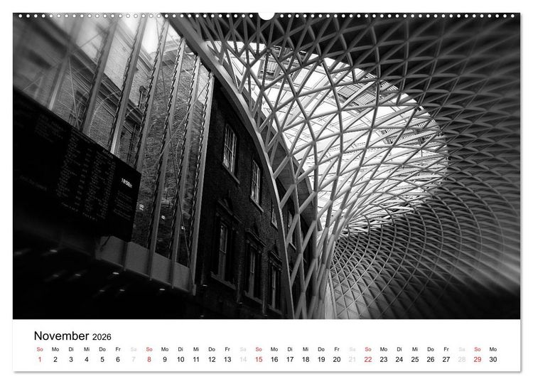 Produktbild: London (Wandkalender 2026 DIN A2 quer), CALVENDO Monatskalender