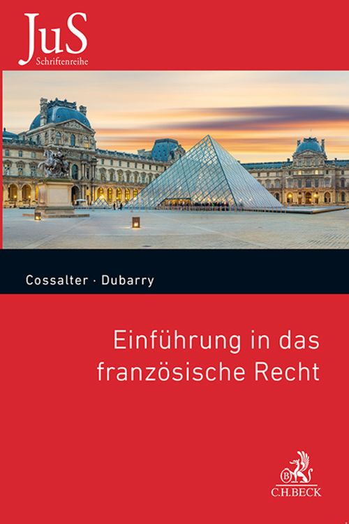 Produktbild: Einf&uuml;hrung in das franz&ouml;sische Recht
