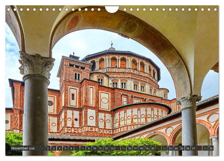 Produktbild: One Day Mailand (Wandkalender 2026 DIN A4 quer), CALVENDO Monatskalender