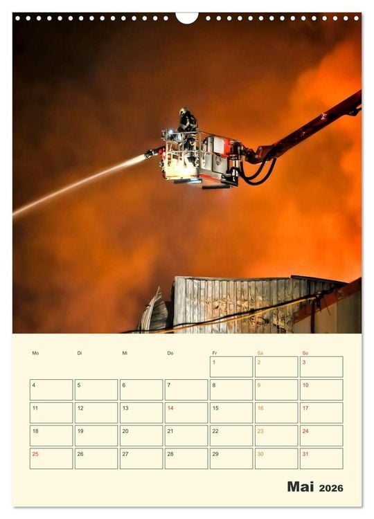 Produktbild: Feuerwehr - selbstloser Dienst weltweit (Wandkalender 2026 DIN A3 hoch), CALVENDO Monatskalender