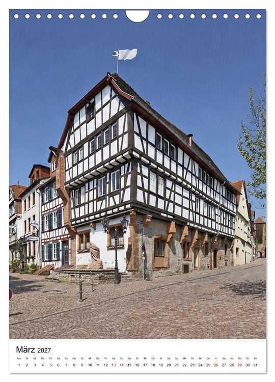 Produktbild: Gelnhausen Stadt vertikal (Wandkalender 2027 DIN A4 hoch), CALVENDO Monatskalender
