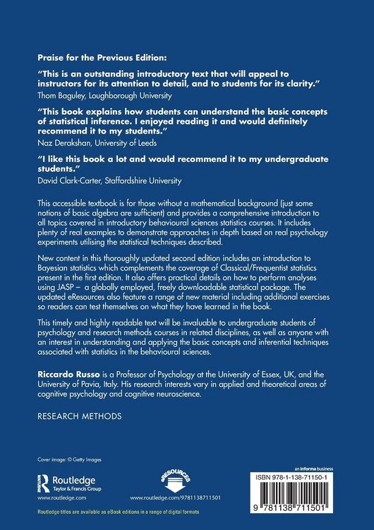 Produktbild: Statistics for the Behavioural Sciences