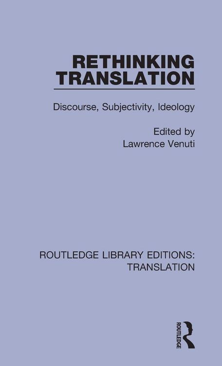 Produktbild: Rethinking Translation