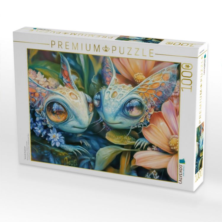 Produktbild: CALVENDO Puzzle Tierische Kreaturen | 1000 Teile Lege-Gr&ouml;&szlig;e 64x48cm Foto-Puzzle f&uuml;r gl&uuml;ckliche Stunden