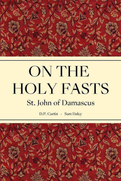 Produktbild: On the Holy Fasts
