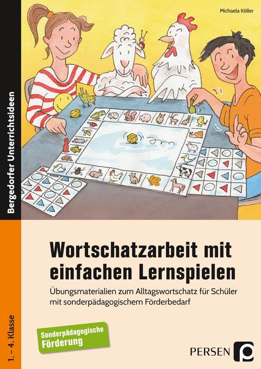 Produktbild: Wortschatzarbeit mit einfachen Lernspielen