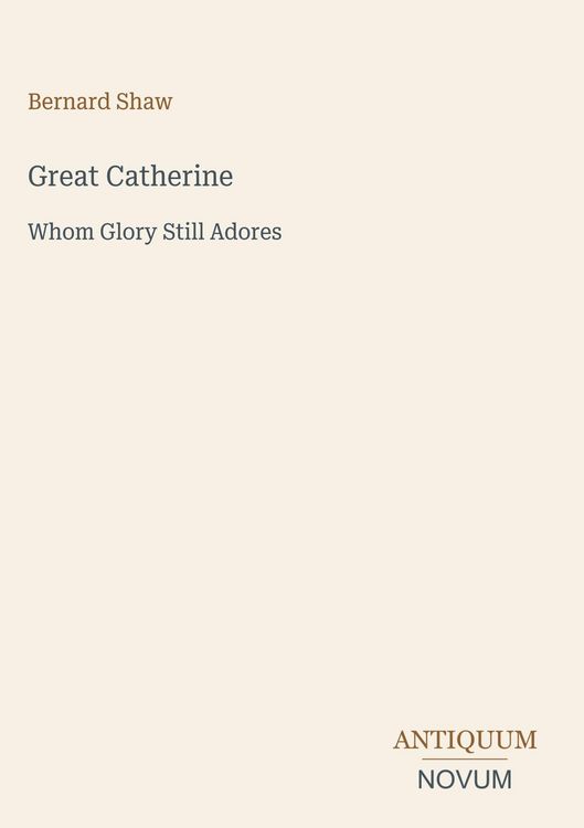 Produktbild: Great Catherine
