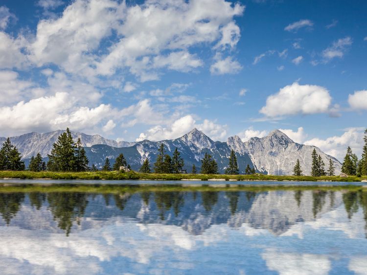 Produktbild: CALVENDO Puzzle Kaltwassersee oberhalb Seefeld 1000 Teile Lege-Gr&ouml;&szlig;e 64 x 48 cm Foto-Puzzle Bild von Christian M&uuml;ringer