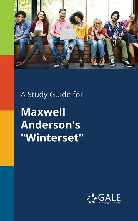 Produktbild: A Study Guide for Maxwell Anderson's "Winterset"