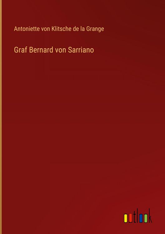 Produktbild: Graf Bernard von Sarriano