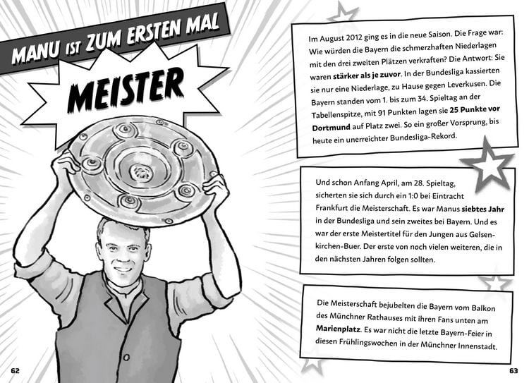 Produktbild: Mein Fu&szlig;ballheld Manuel Neuer &ndash; Seine Geschichte, seine Spiele, seine Rekorde