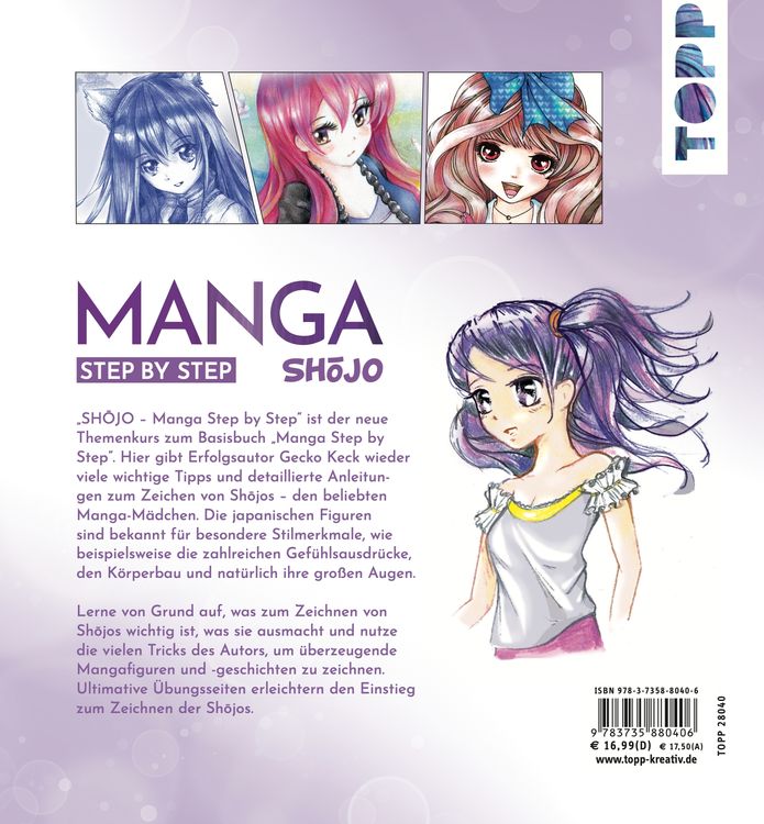 Produktbild: Manga Step by Step Shōjo