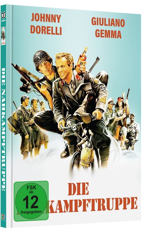 Produktbild: Die Nahkampftruppe - Mediabook - Cover A - Limited Edition auf 500 St&uuml;ck (Blu-ray+DVD)