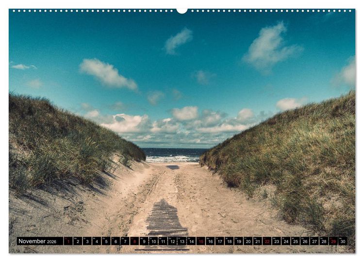 Produktbild: Mein Jahr auf Norderney (Wandkalender 2026 DIN A2 quer), CALVENDO Monatskalender