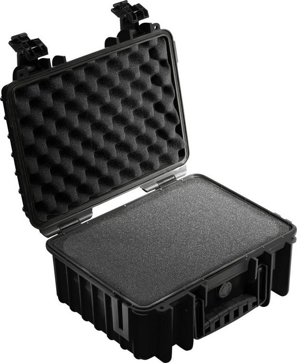 Produktbild: B & W International Outdoor Koffer outdoor.cases Typ 3000 32.6 l (B x H x T) 365 x 295 x 170 mm Schwarz 3000/B/SI